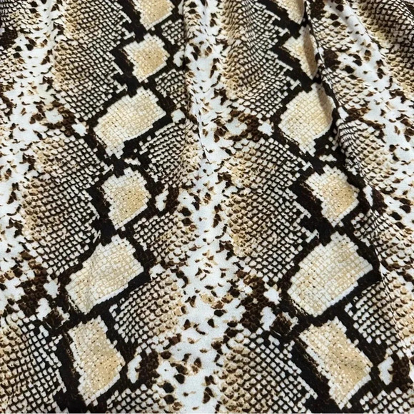 Maeve by Anthropologie Juno Snake Print Dress size XS Extra Small - Picture 13 of 16